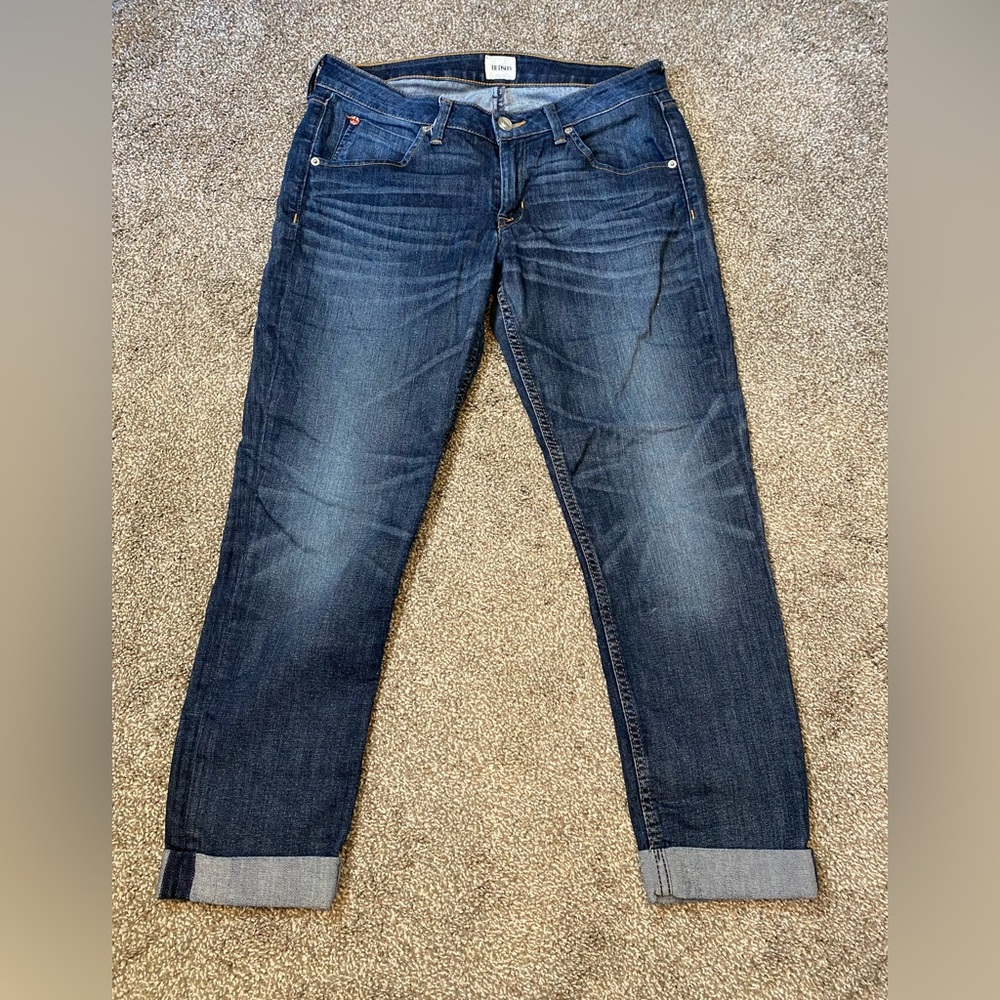 Beautiful Flattering Hudson Capri Cuff Jeans